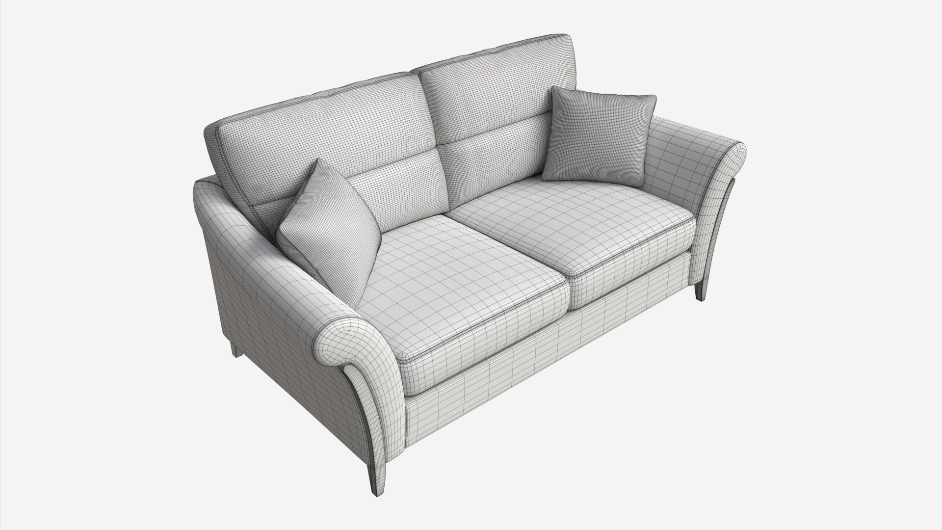 Sofa Medium Ercol Trieste 3D model_5