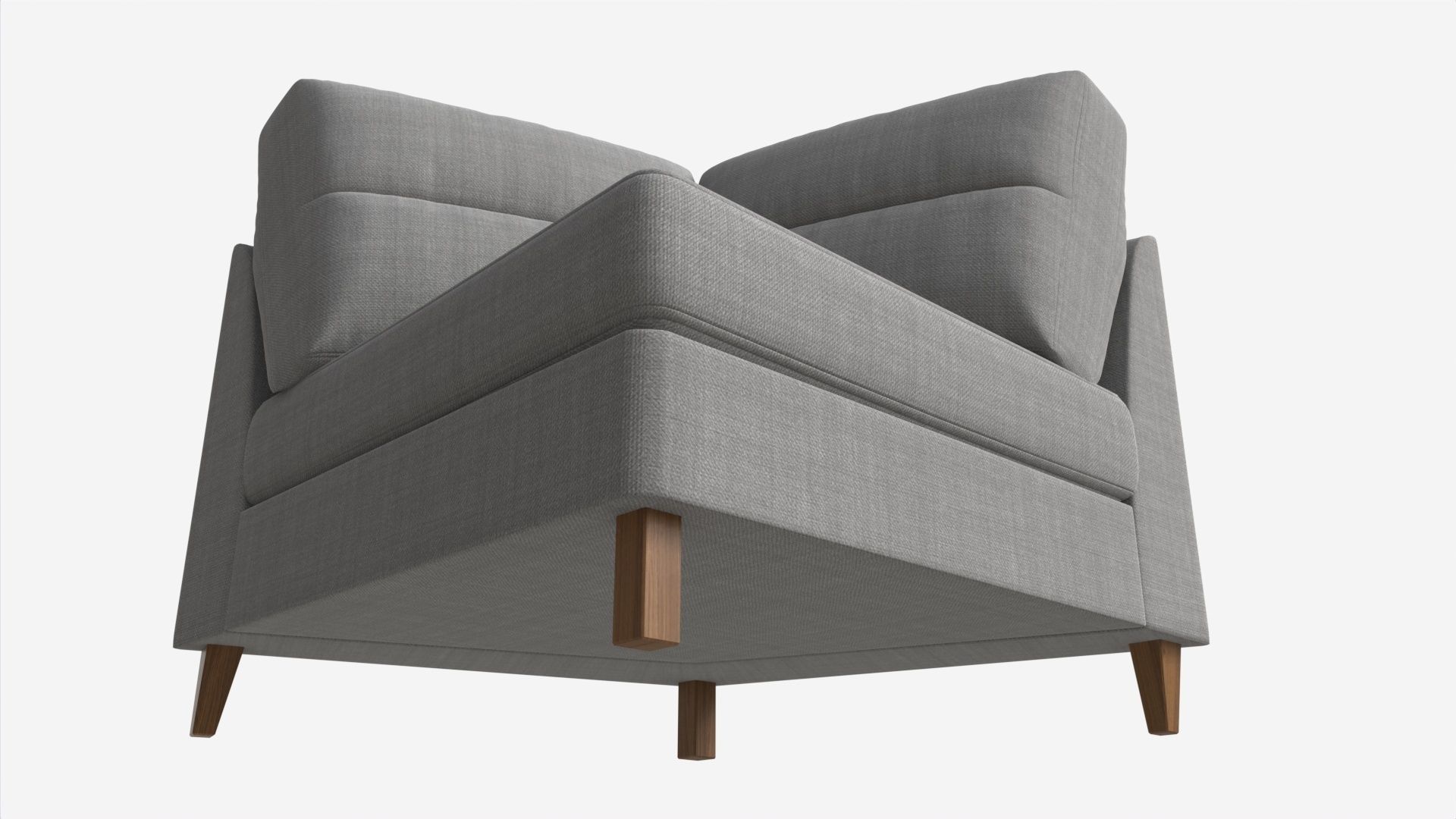 Square Corner Unit Ercol Trieste 3D model_2