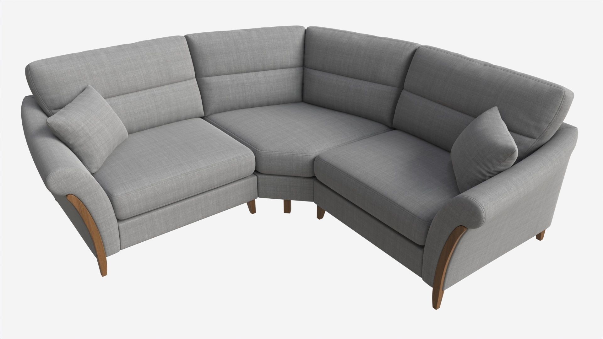 Module Corner Sofa Ercol Trieste 01 3D model_1