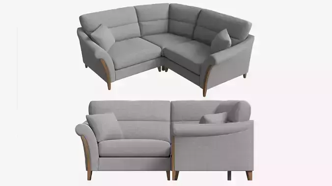 Module Corner Sofa Ercol Trieste 02