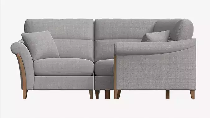 Module Corner Sofa Ercol Trieste 04 3D model 5