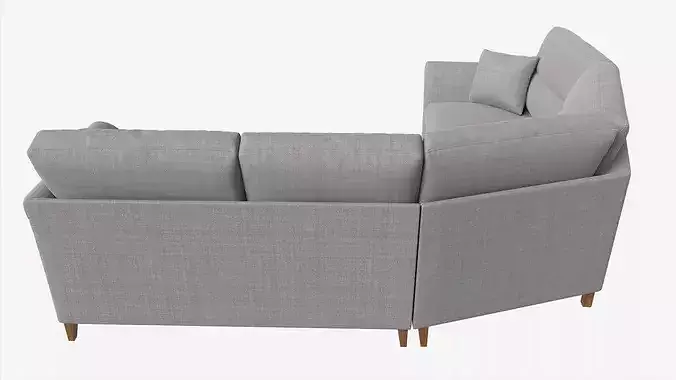 Module Corner Sofa Ercol Trieste 04 3D model 3