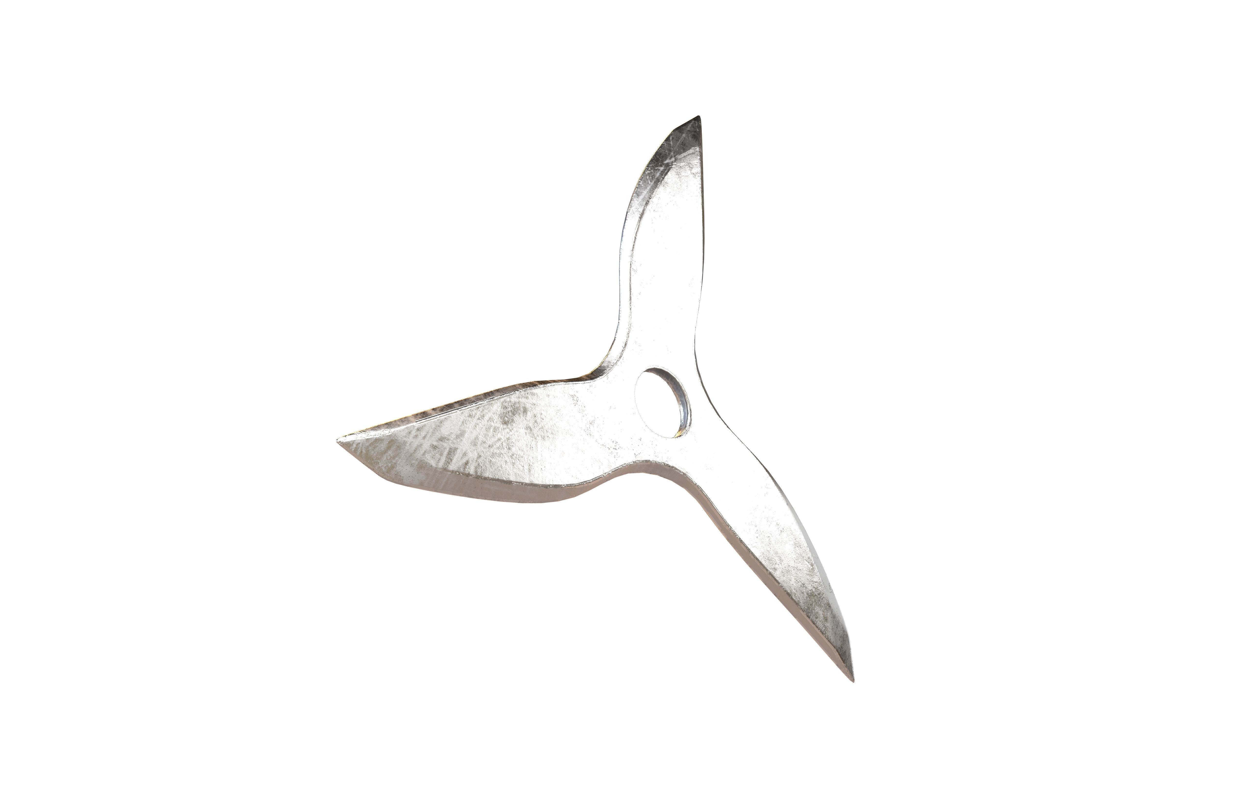 Shuriken v3 002 Low-poly 3D model_3