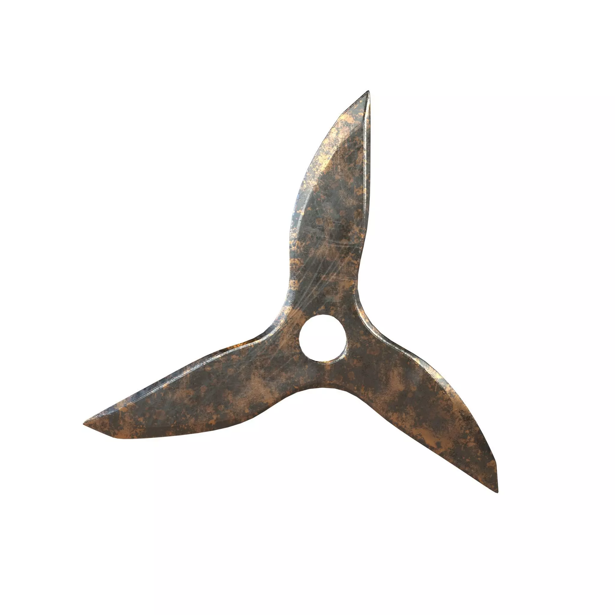Shuriken v3 003 Low-poly 3D model_0