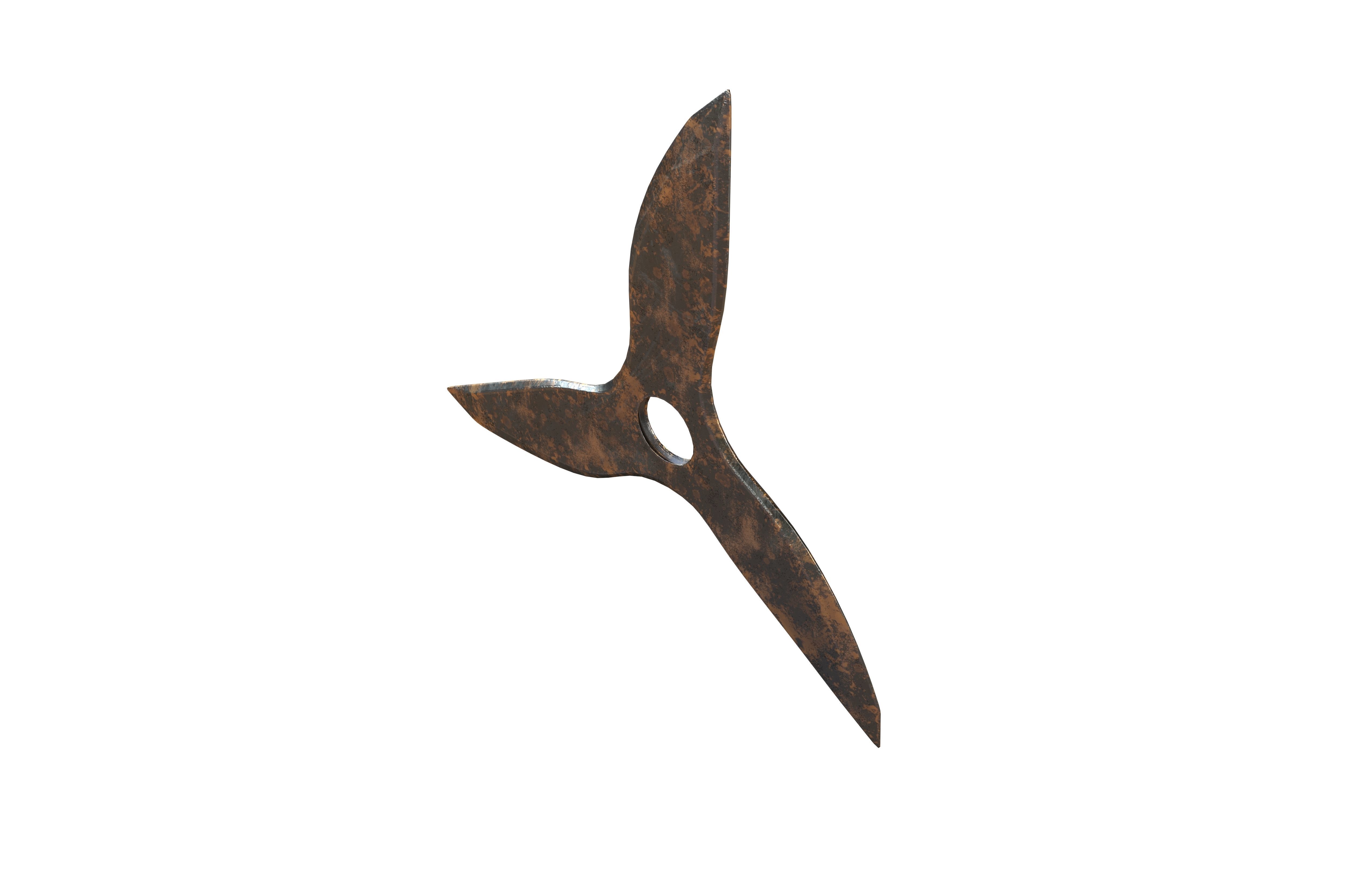 Shuriken v3 003 Low-poly 3D model_2