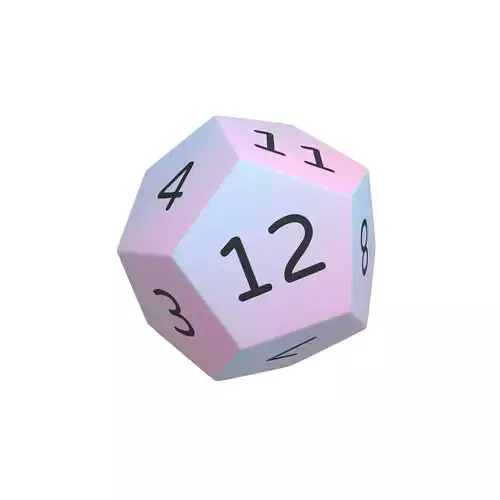 D12 Dice V1 008