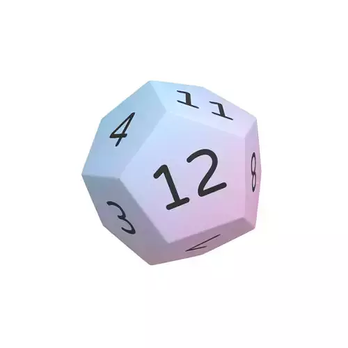 D12 Dice V1 009