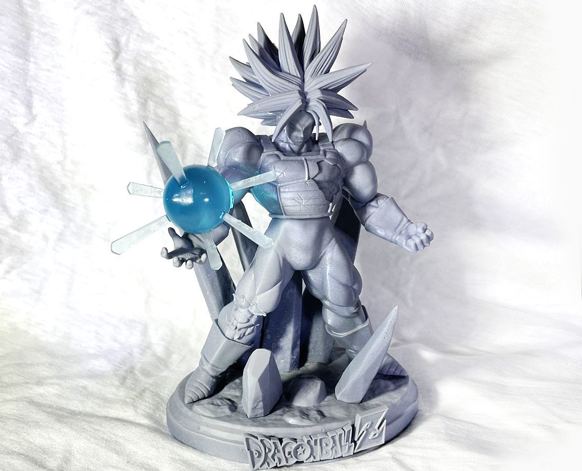Trunks Super Saiyan Full Power Dragon Ball Z Figure 3D print model_9