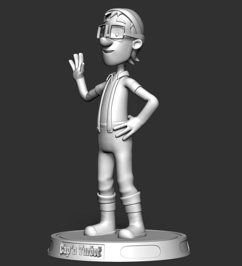 Captain Turbot -  PAW Patrol 3D print model_23