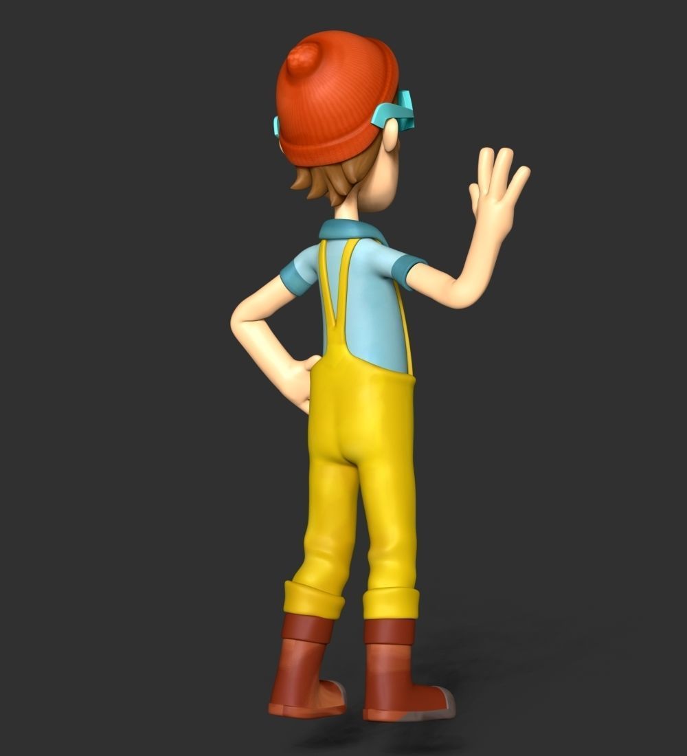 Captain Turbot -  PAW Patrol 3D print model_13