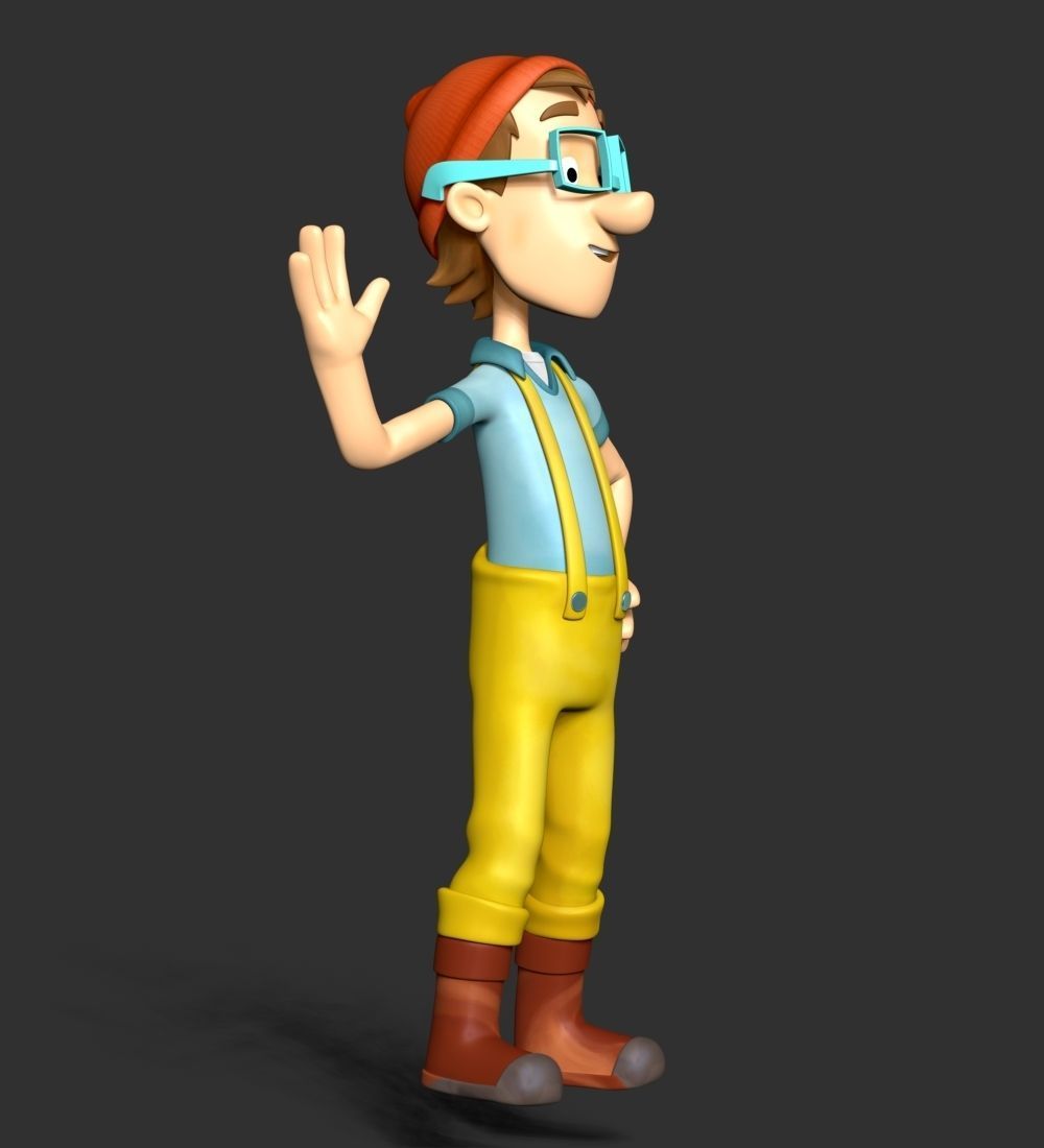 Captain Turbot -  PAW Patrol 3D print model_11