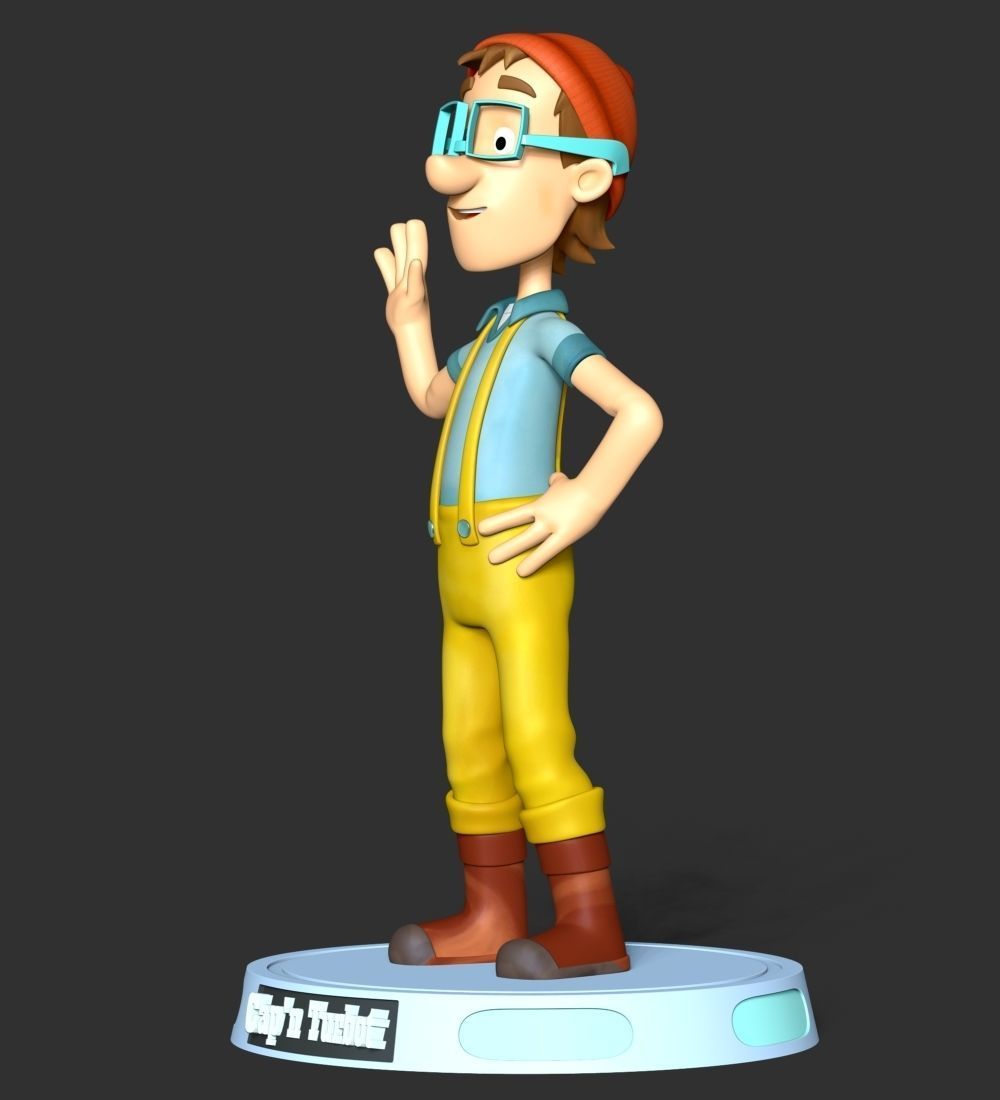 Captain Turbot -  PAW Patrol 3D print model_15