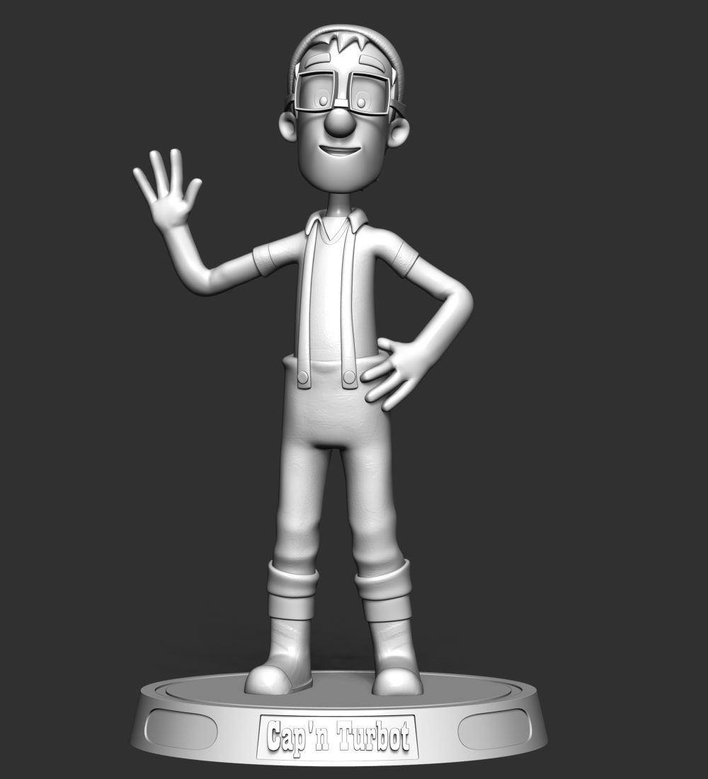 Captain Turbot -  PAW Patrol 3D print model_22