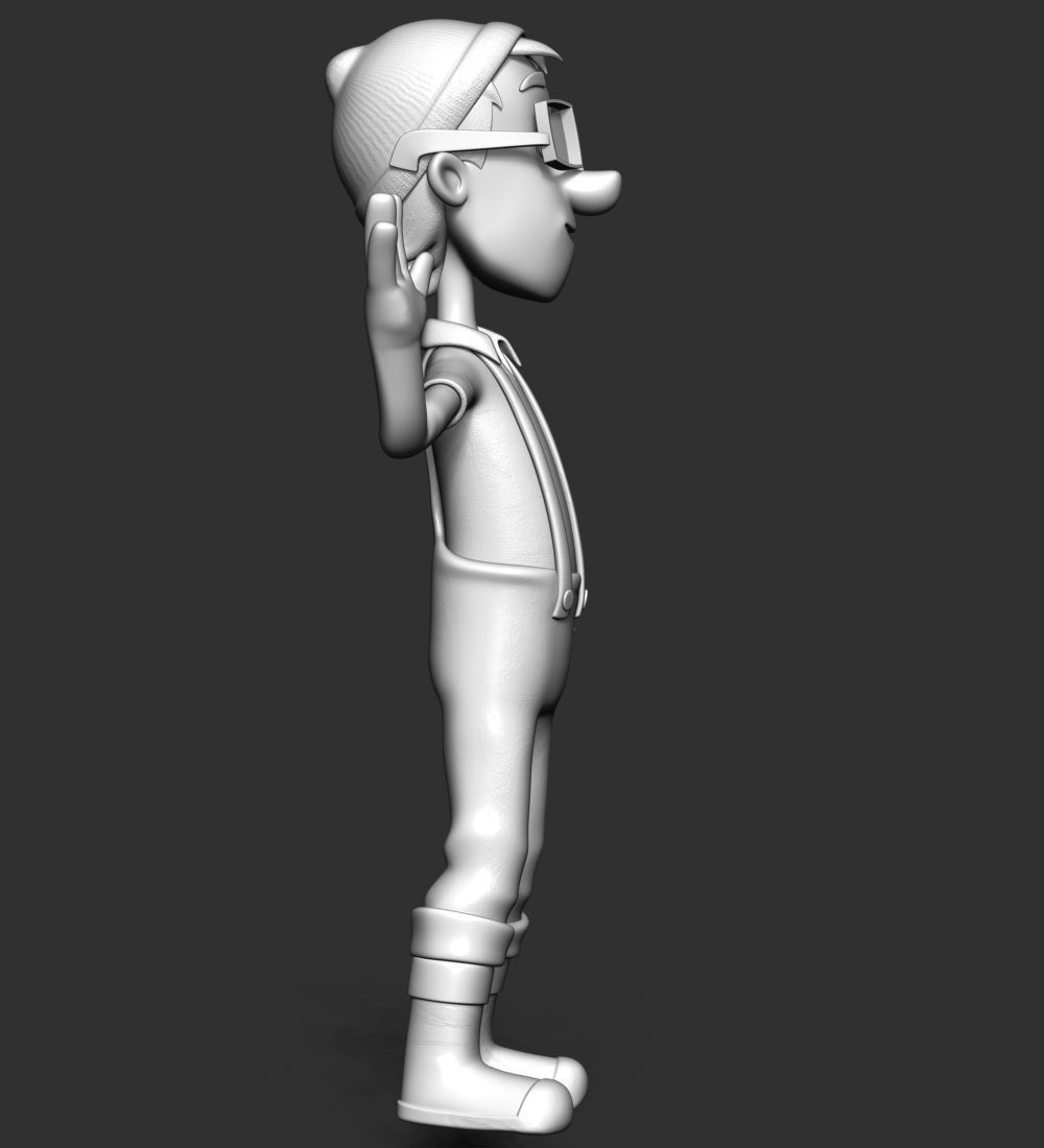 Captain Turbot -  PAW Patrol 3D print model_21
