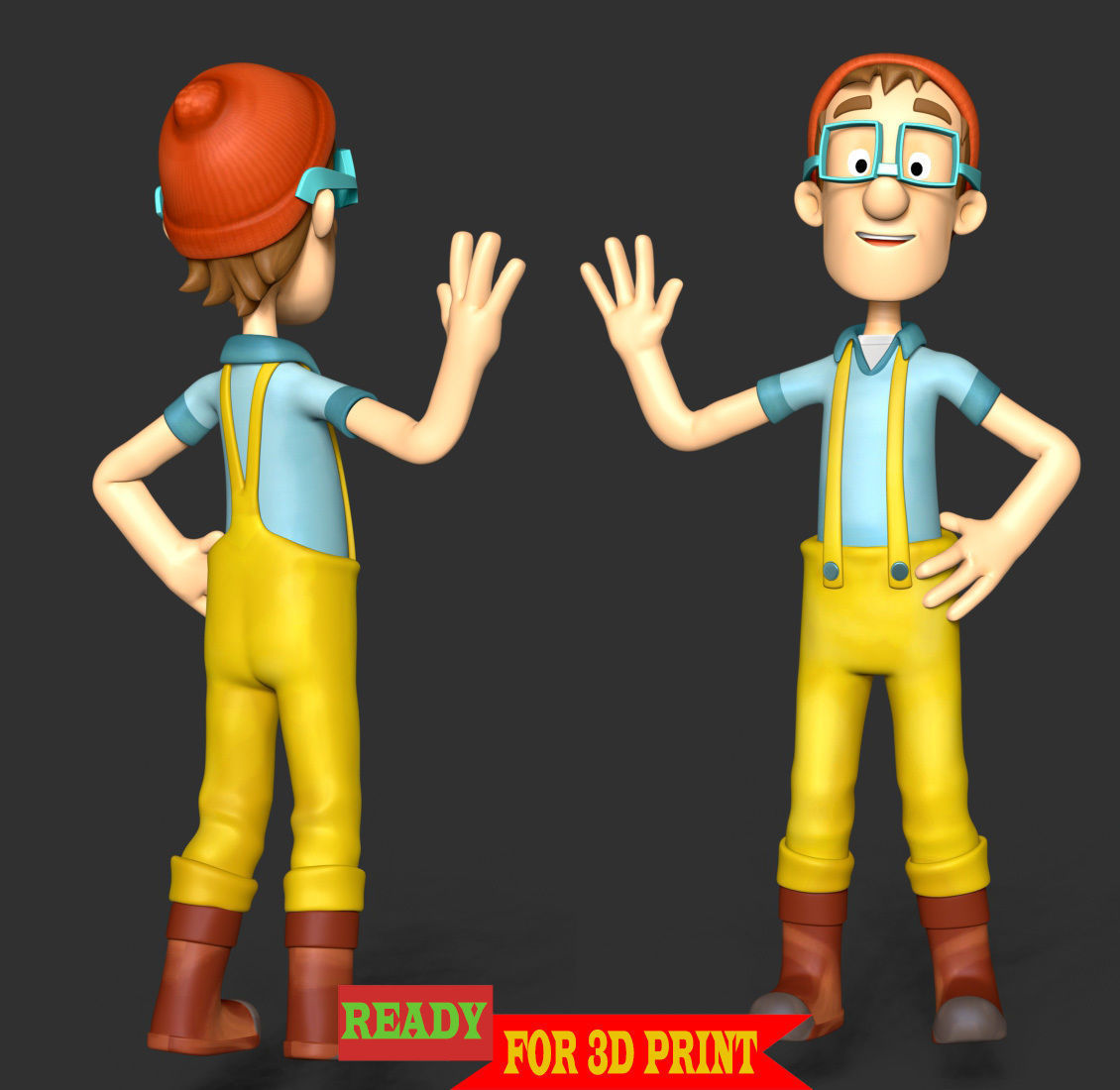 Captain Turbot -  PAW Patrol 3D print model_3