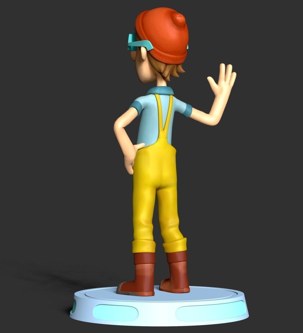 Captain Turbot -  PAW Patrol 3D print model_17