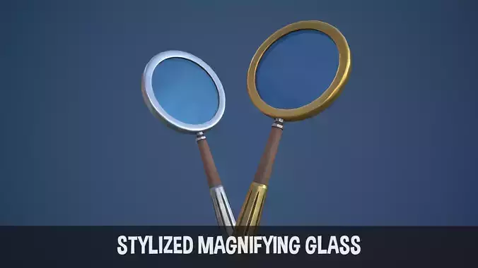 Stylized Magnifying Glass