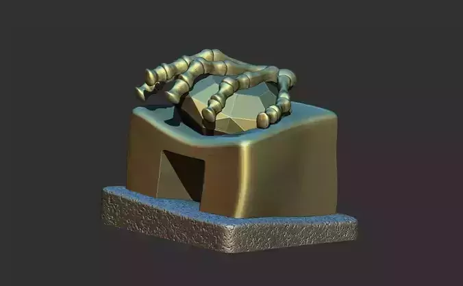 PIRATE CAVE Free low-poly 3D model