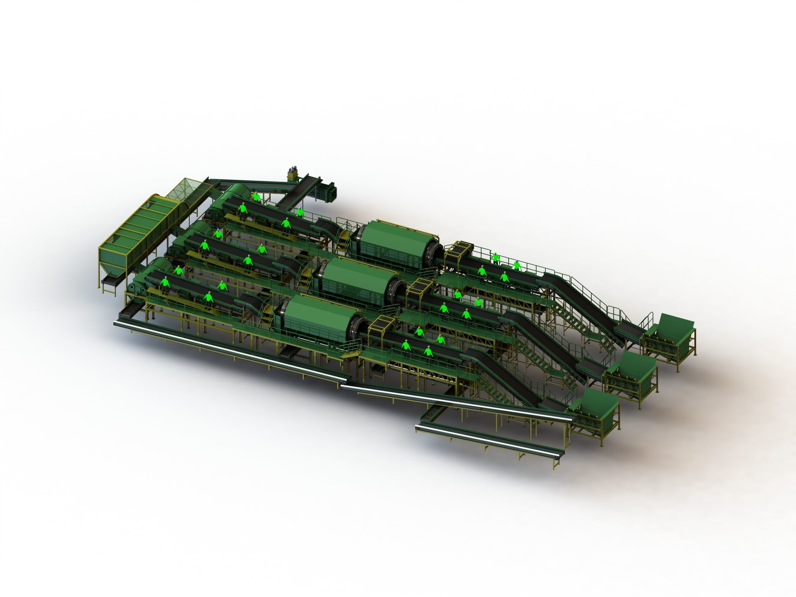 Sorting Plants for Municipal Solid Waste 3D model_2