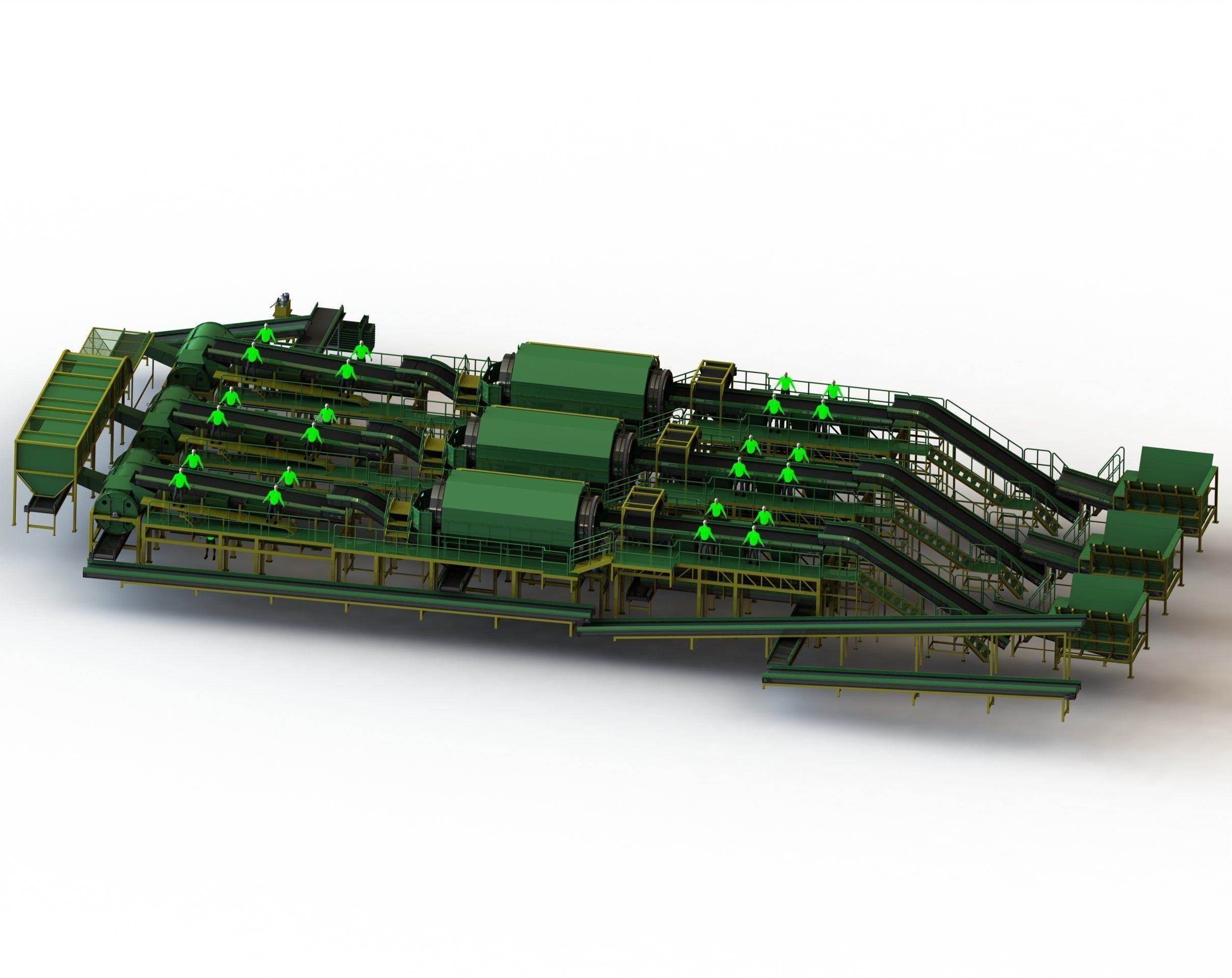 Sorting Plants for Municipal Solid Waste 3D model_1