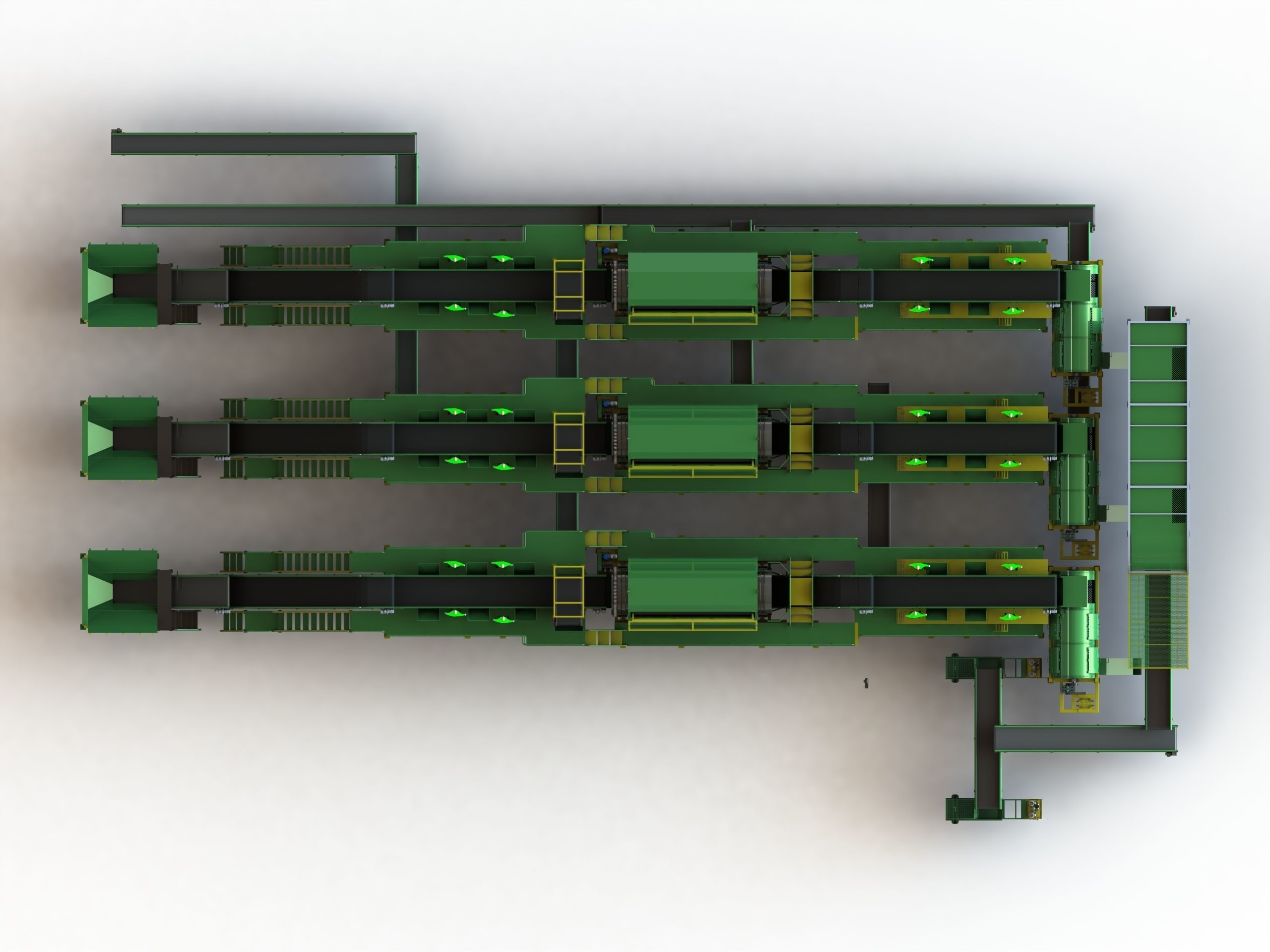 Sorting Plants for Municipal Solid Waste 3D model_7