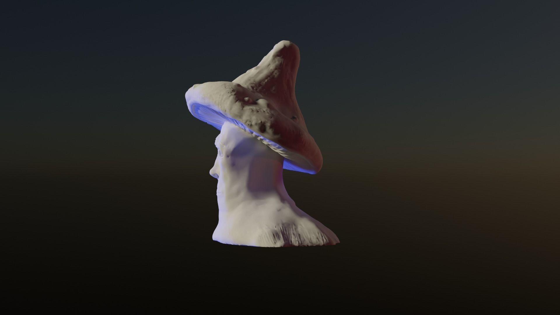 Shroomjak mushroom 3D print model_4