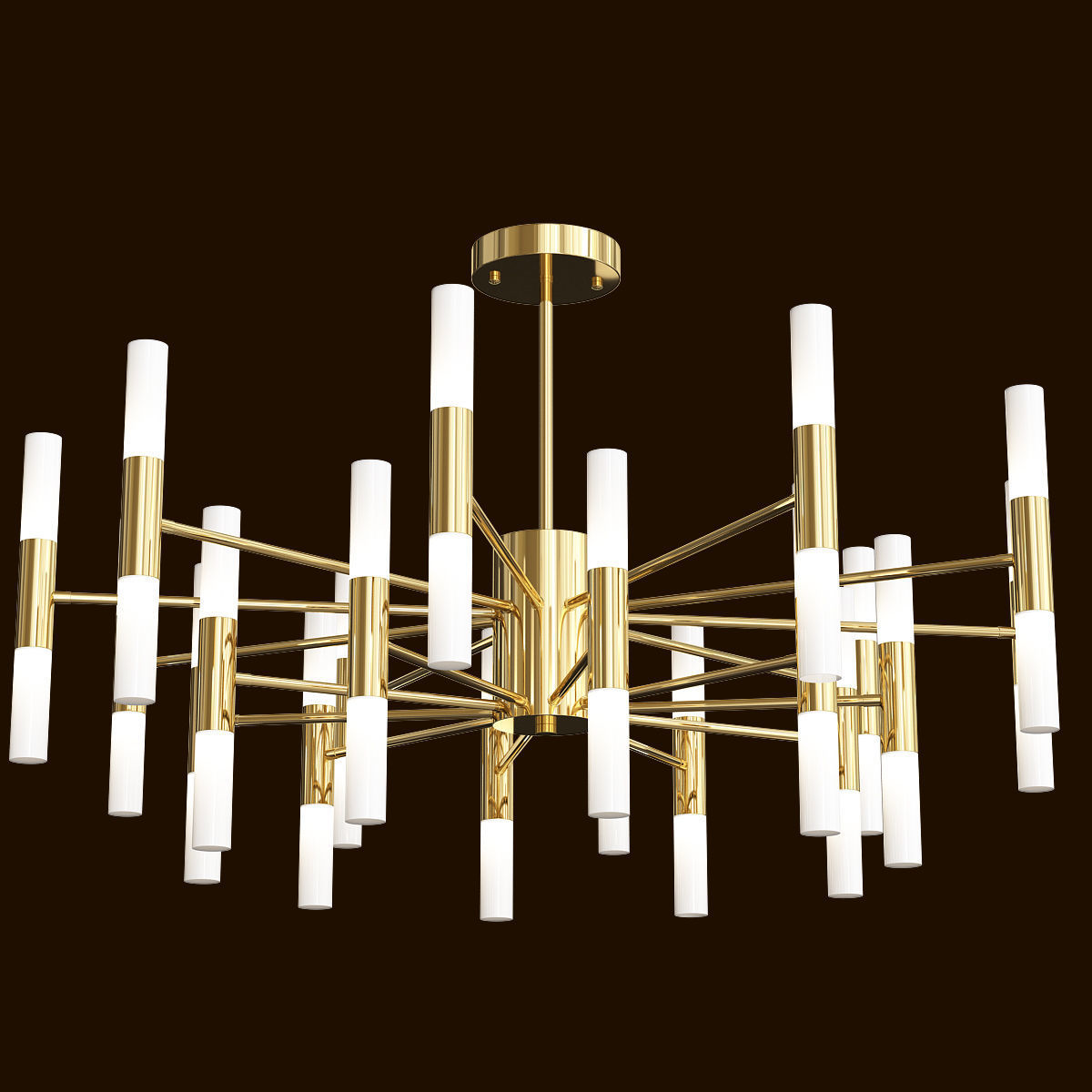 570 Bogates Bastone Chandelier 3D model_2