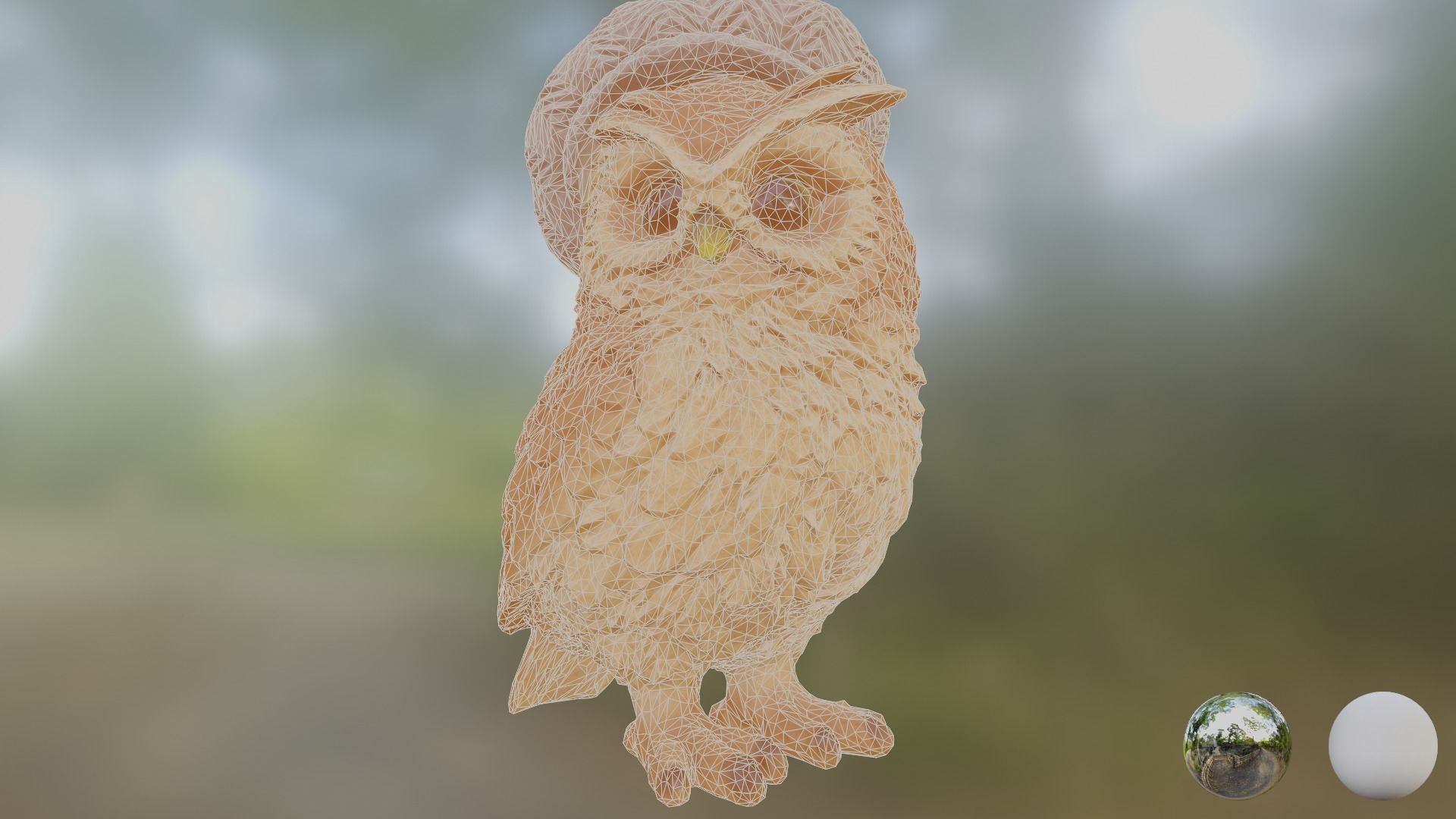 CapOwl 01 3D model_8