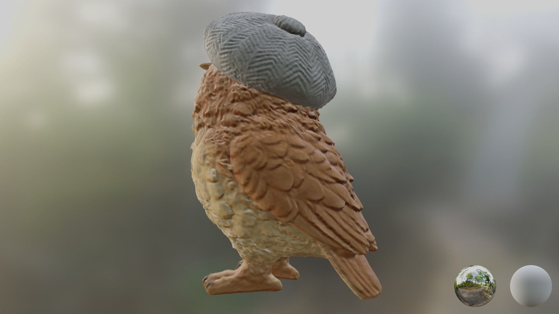 CapOwl 01 3D model_3