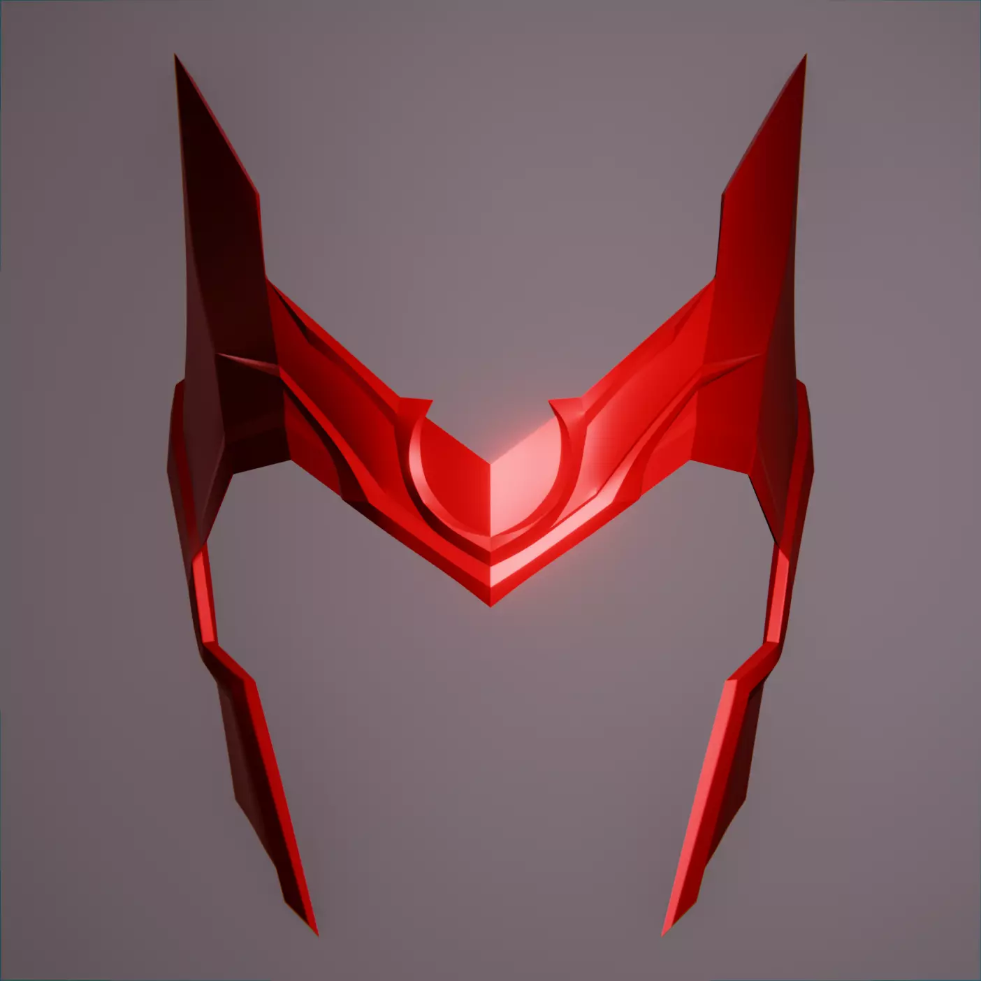 SCARLET WITCH INSPIRED CROWN TIARA 3D print model_0