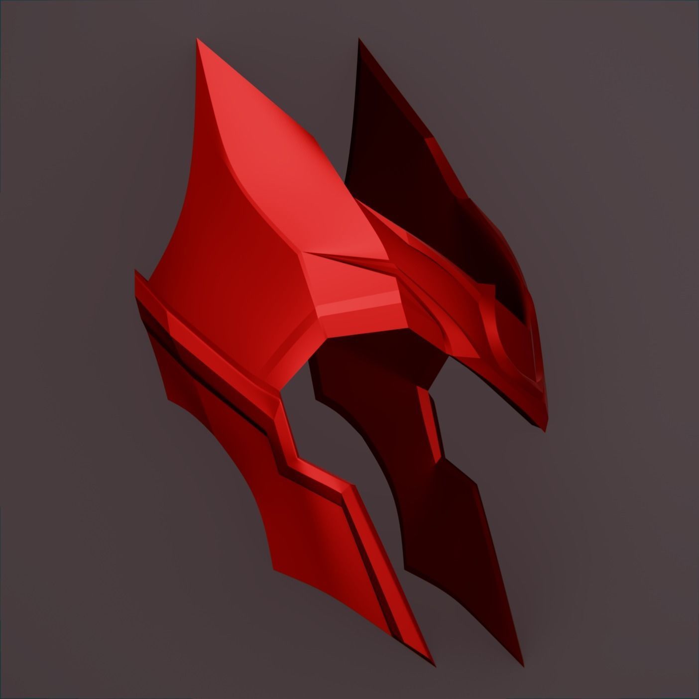 SCARLET WITCH INSPIRED CROWN TIARA 3D print model_5