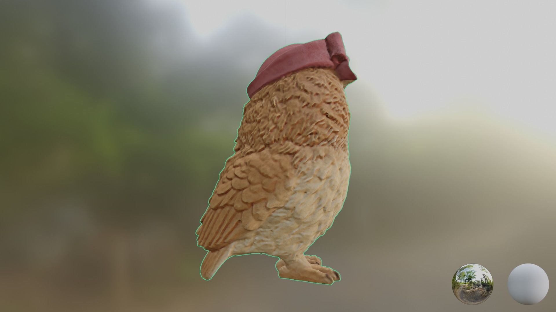 CapOwl 02 3D model_2