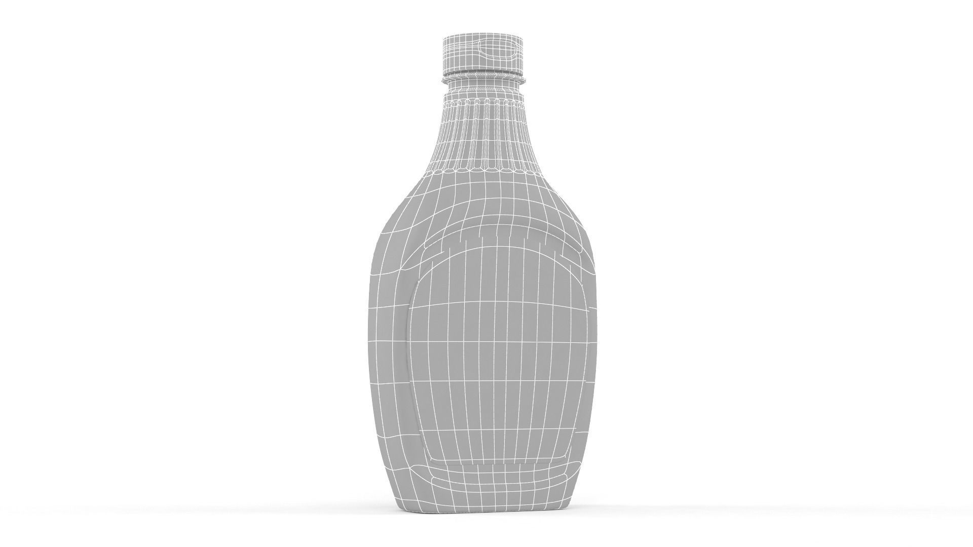 Chocolate Flavored Syrup 3D model_5