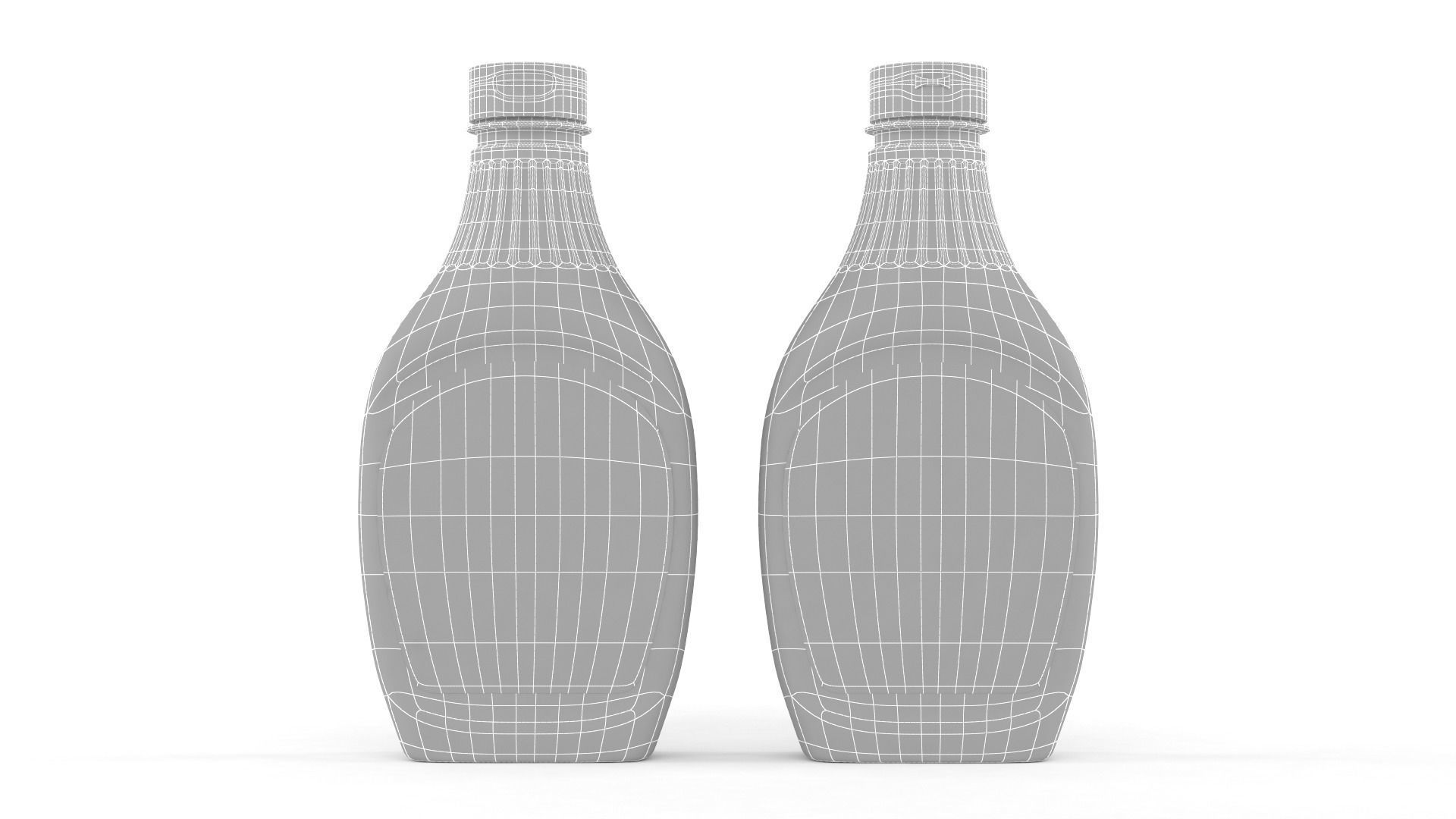 Chocolate Flavored Syrup 3D model_9