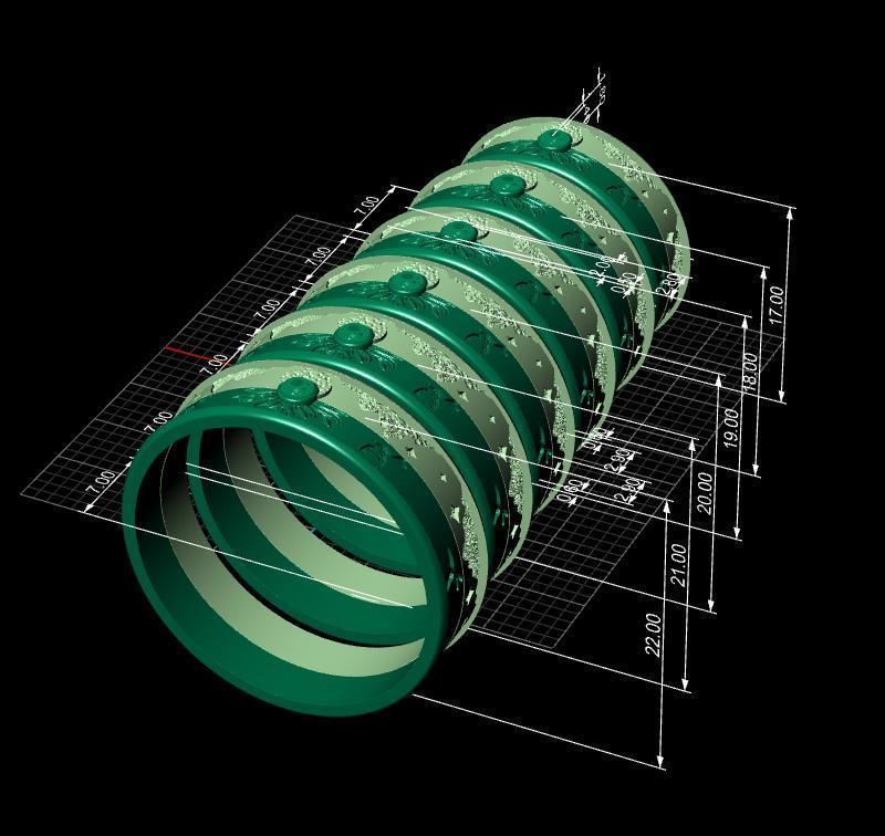 the rings of day and night 3D print model_18