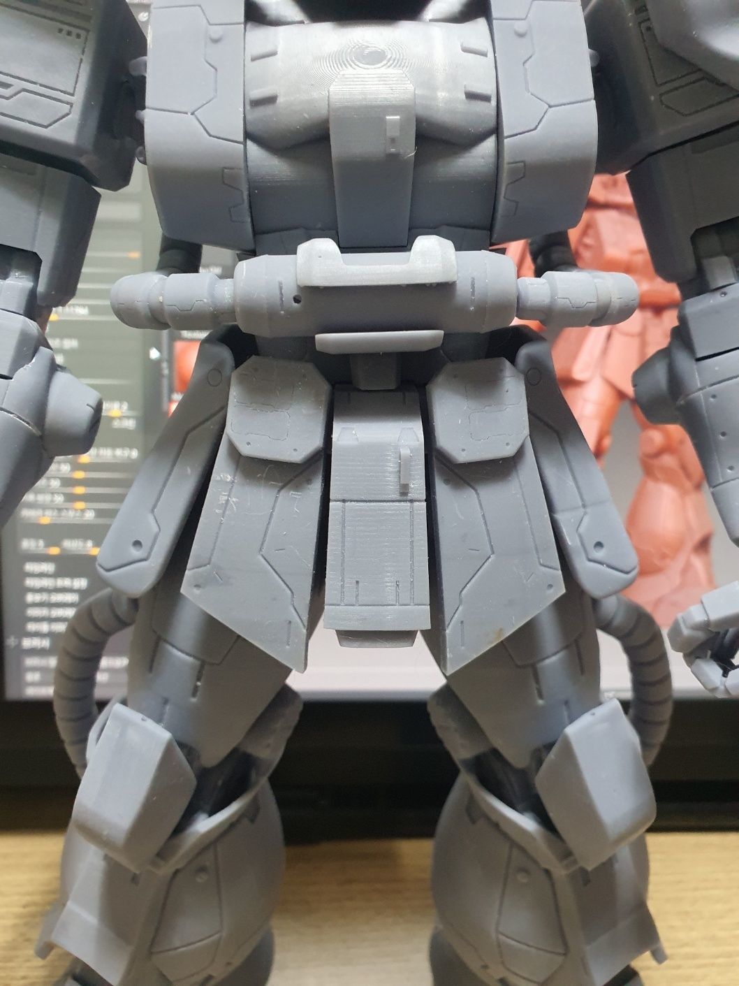 ZAKU 2 robot 3D print model_3