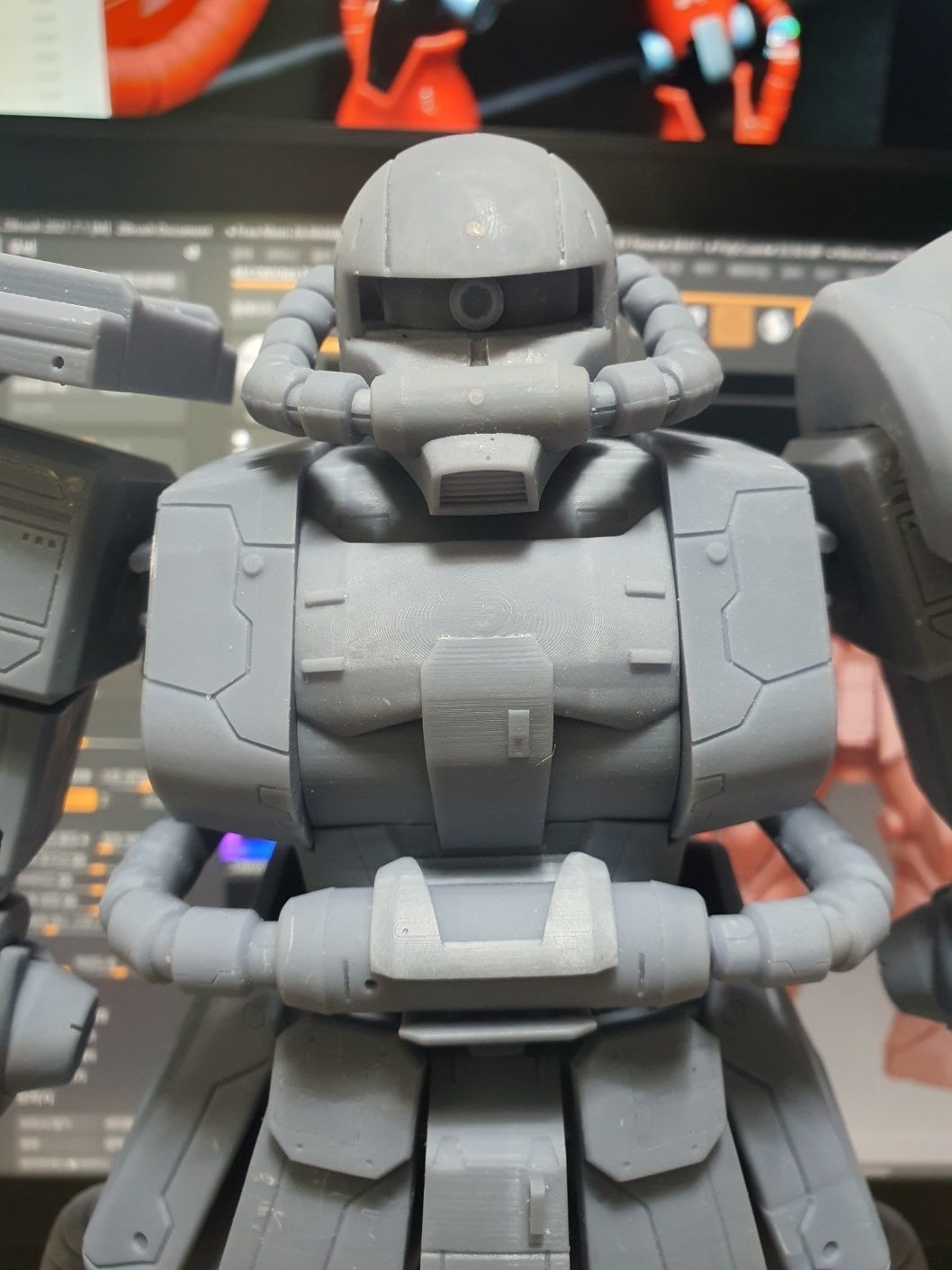 ZAKU 2 robot 3D print model_2