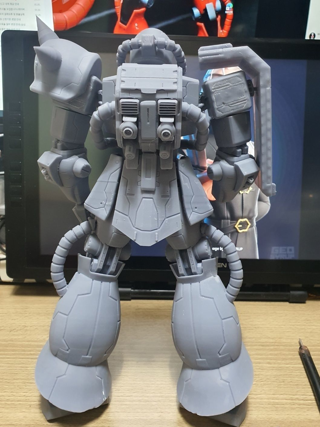 ZAKU 2 robot 3D print model_9