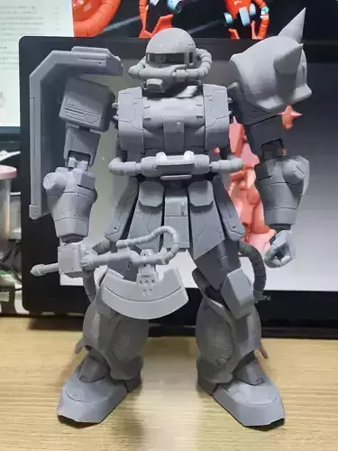 ZAKU 2 robot 3D print model