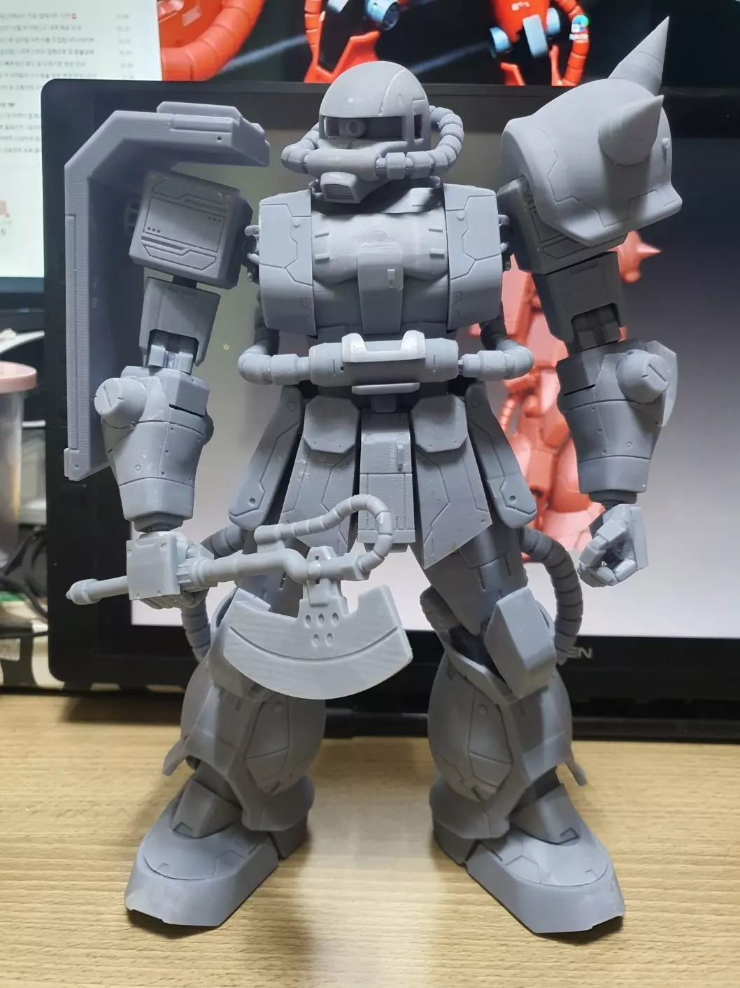ZAKU 2 robot 3D print model_0