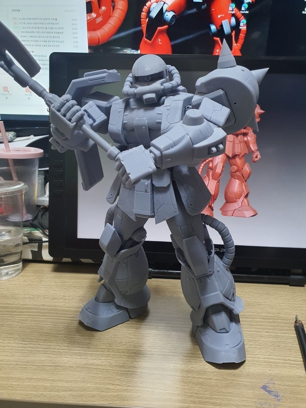 ZAKU 2 robot 3D print model_8