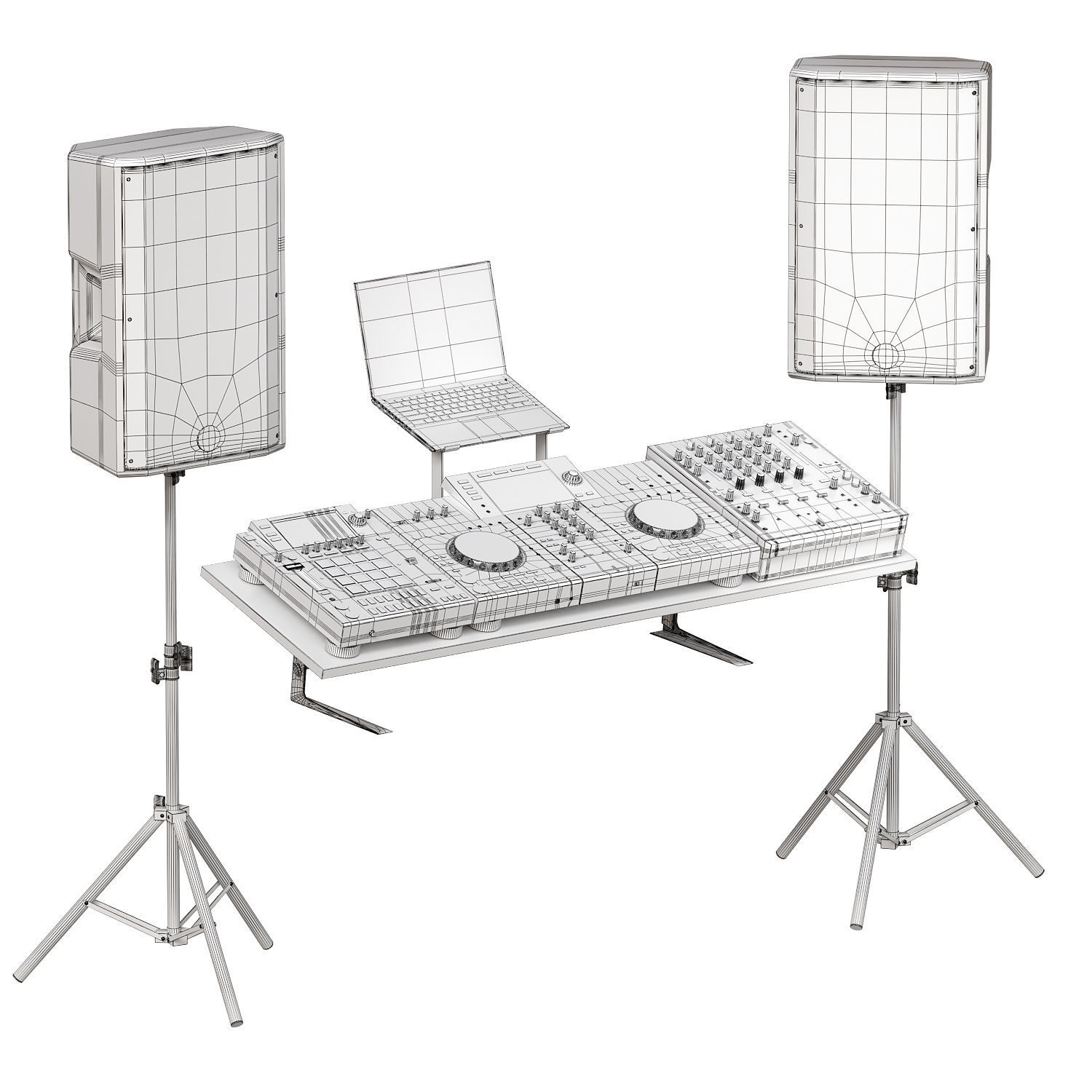 PIONEER DJ 3D model_4