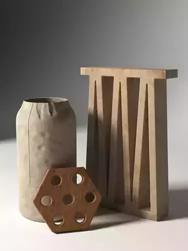 Decorative Objects Set 43 