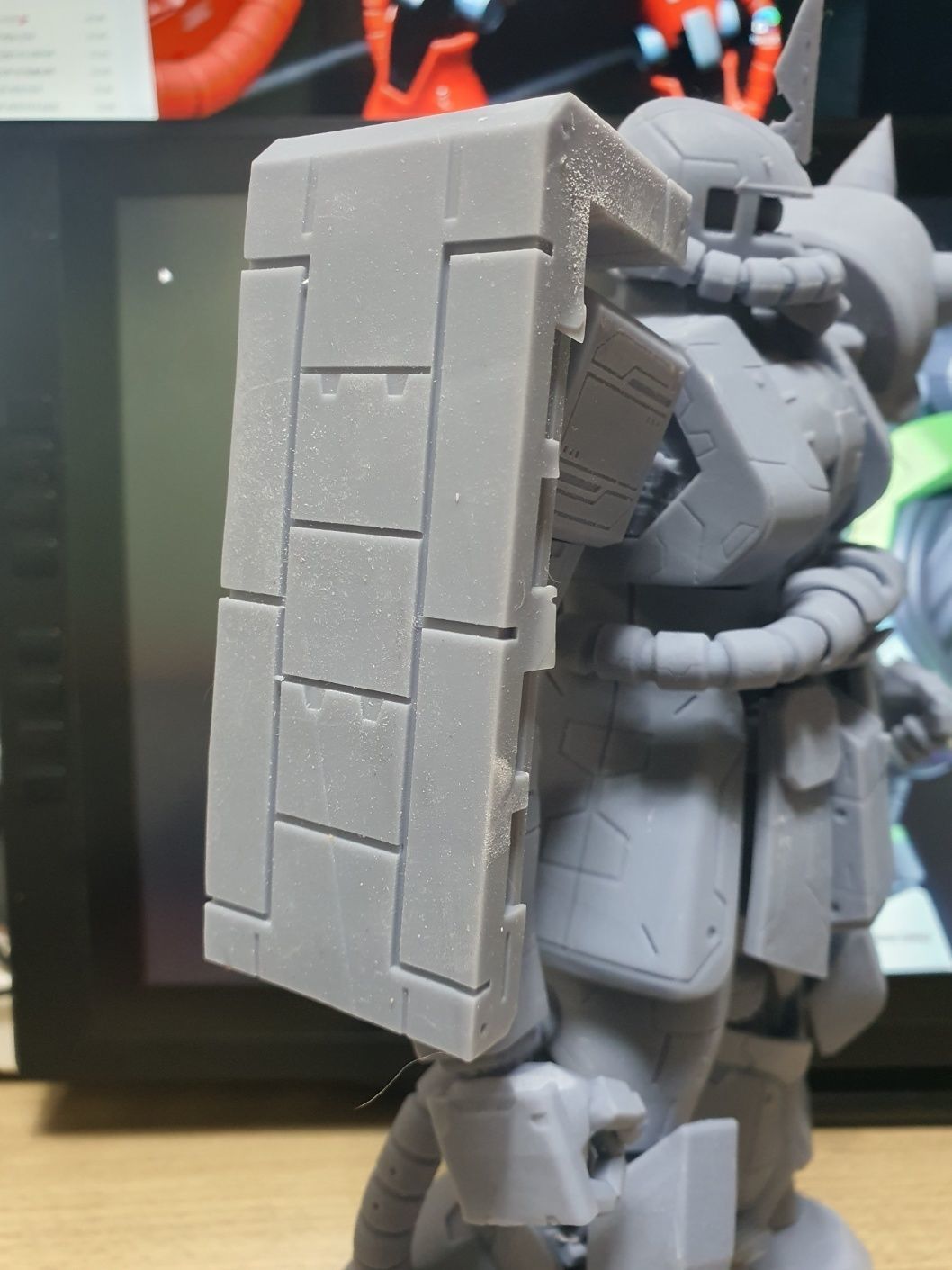 ZAKU 2 MS-06S 3D print model_8