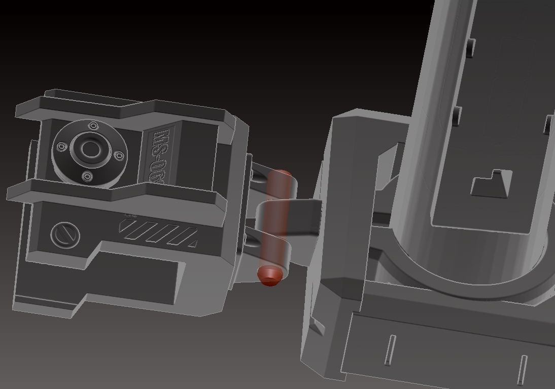 ZAKU 2 MS-06S 3D print model_19