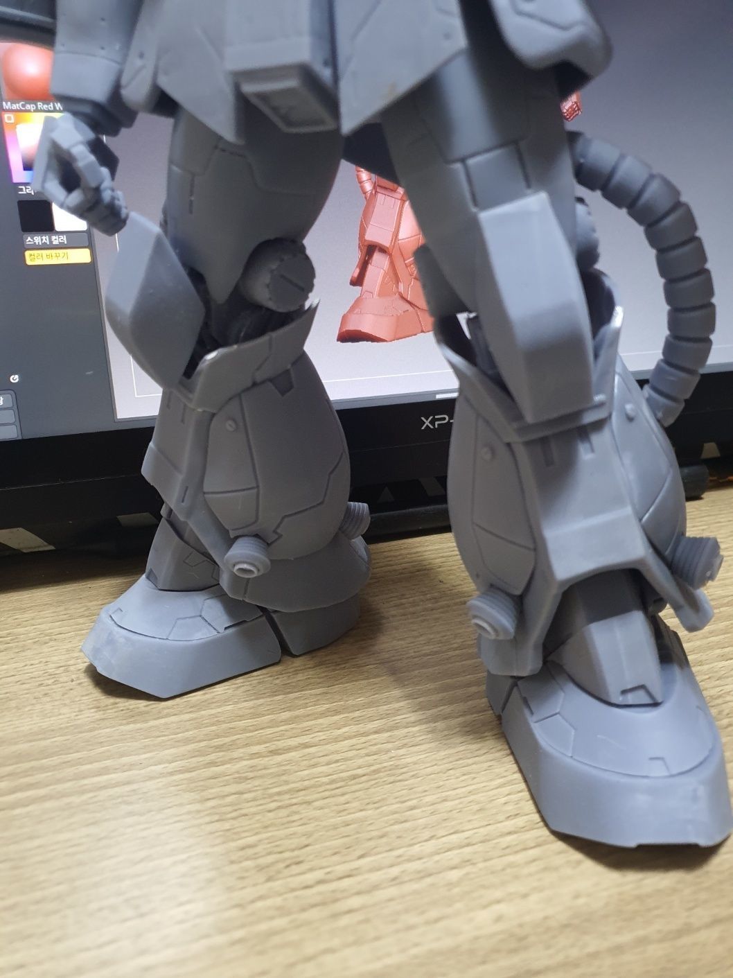 ZAKU 2 MS-06S 3D print model_7