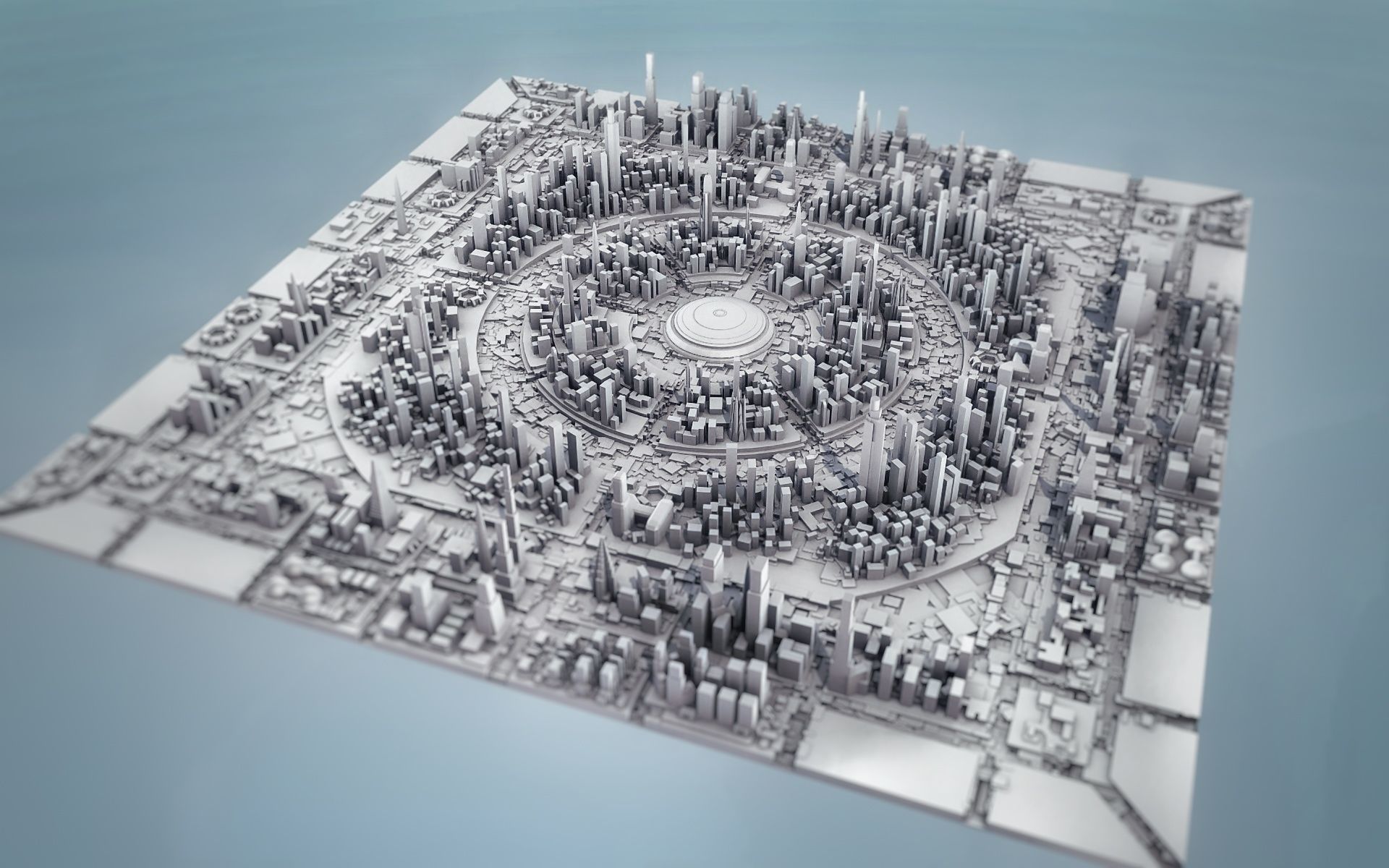 Star Wars Galactic City 3D print model_2