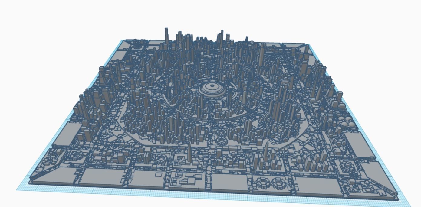 Star Wars Galactic City 3D print model_6
