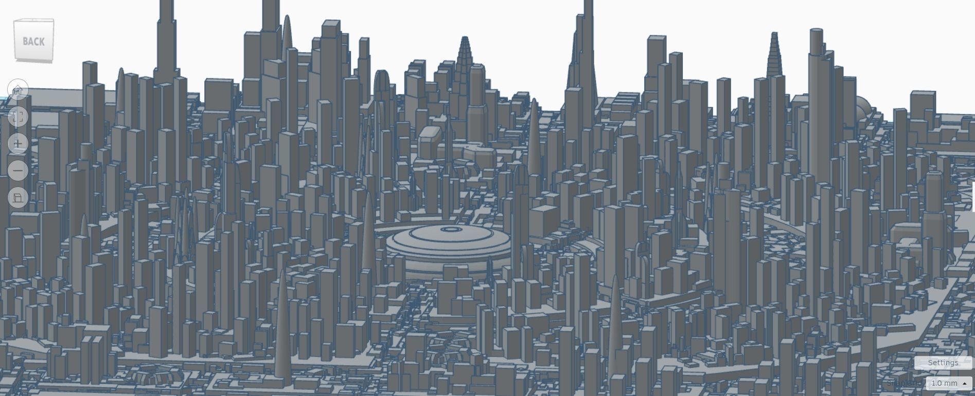Star Wars Galactic City 3D print model_4