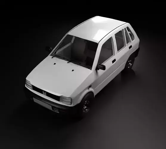 Maruti Car 800 eight hundred 3D model
